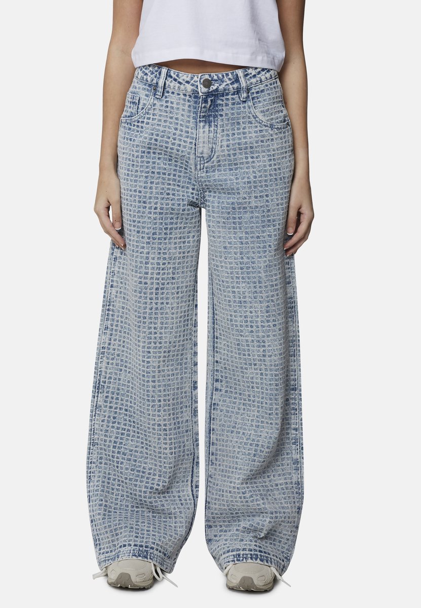 Good For Nothing - Broek - Katoen - Vrouwen - Maat 14 - blauw
