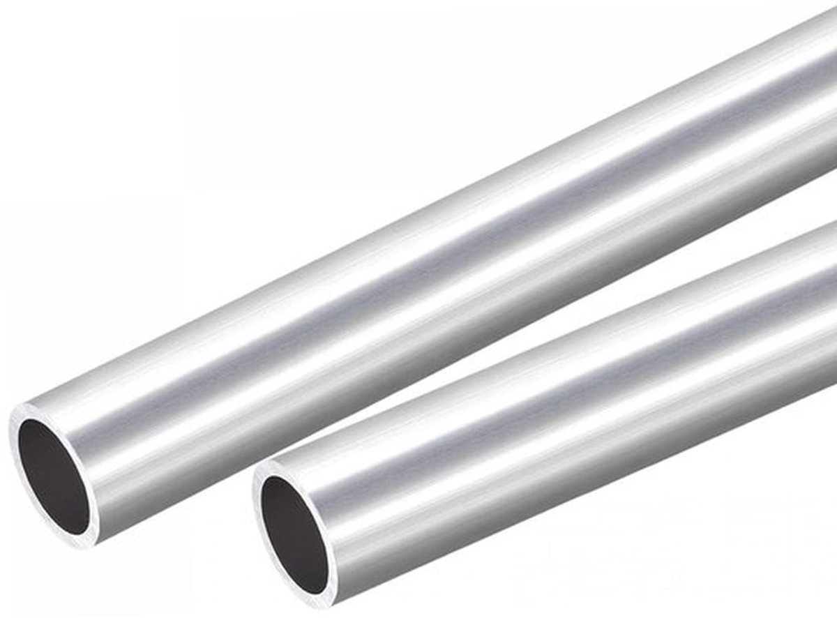 Aluminium Buizen 6063 - 30mm Buitendiameter - 26mm Binnendiameter - 300mm Lengte - Naadloos - Duurzaam - Corrosiebestendig - Aluminium Buis