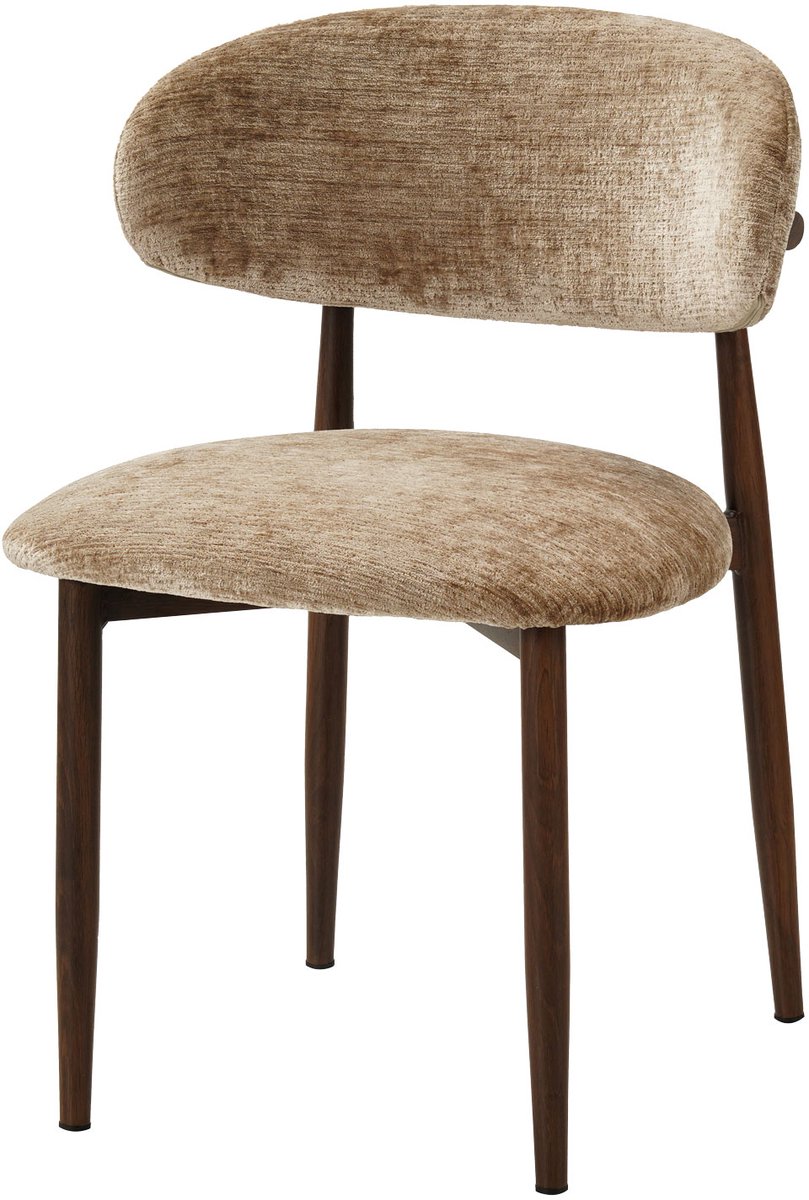 Home67 Eetkamerstoel Liv - Taupe 170
