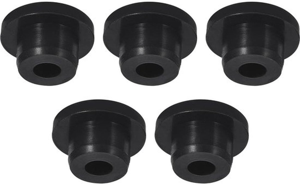 Knopplug 5 Stuks - Waterdicht - Rubber - Temperatuurbestendig tot 250 °C - Eenvoudig te installeren - Duurzaam - Stop