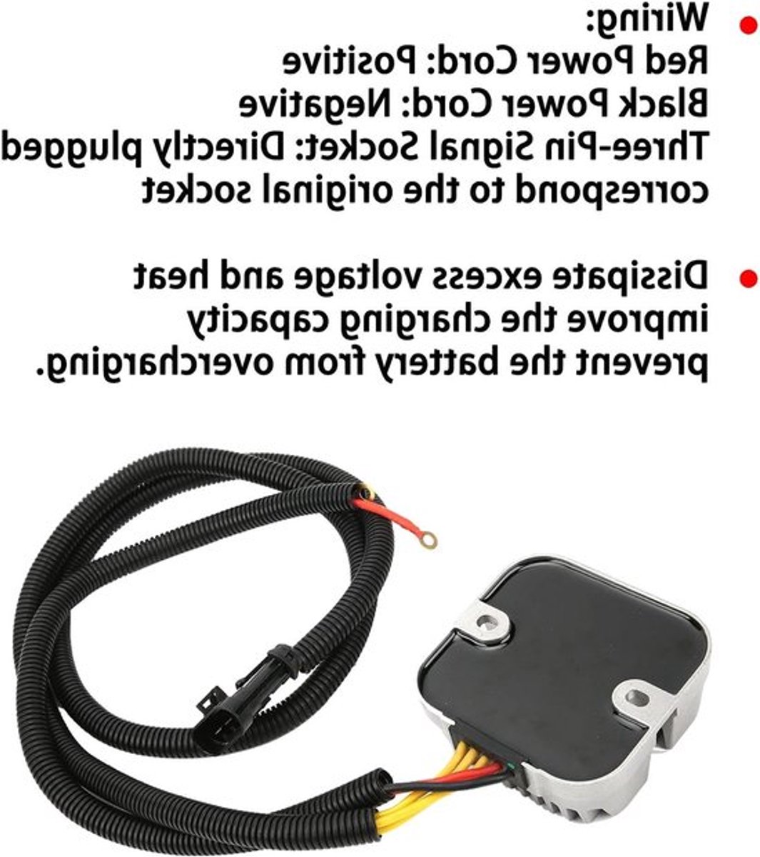 Spanningsregelaar/gelijkrichter voor Polaris RZR 900/1000 en Sportsman ATV/UTV - Vervangingsonderdeel voor Betrouwbare Stroomvoorziening en Prestaties