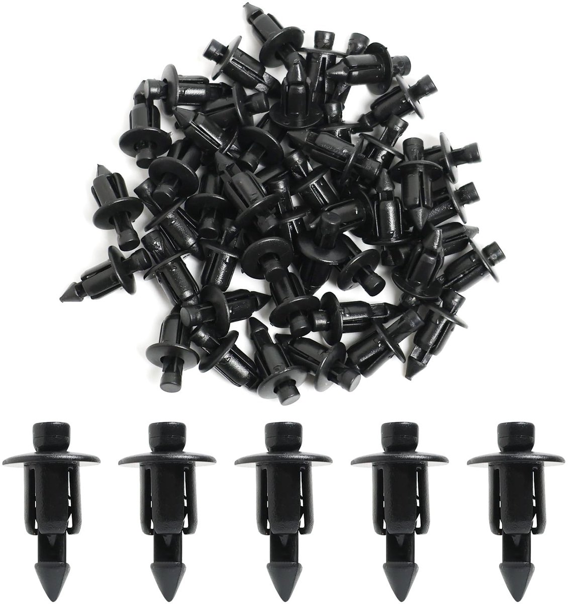 Solidchoice - Plastic Clips en Rivets voor Bevestiging