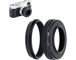 Lenskap met Adapterring voor Fujifilm X100 Serie - Vervangt LH-X100 en AR-X100 - Geschikt voor 49mm Filters en Lensbescherming