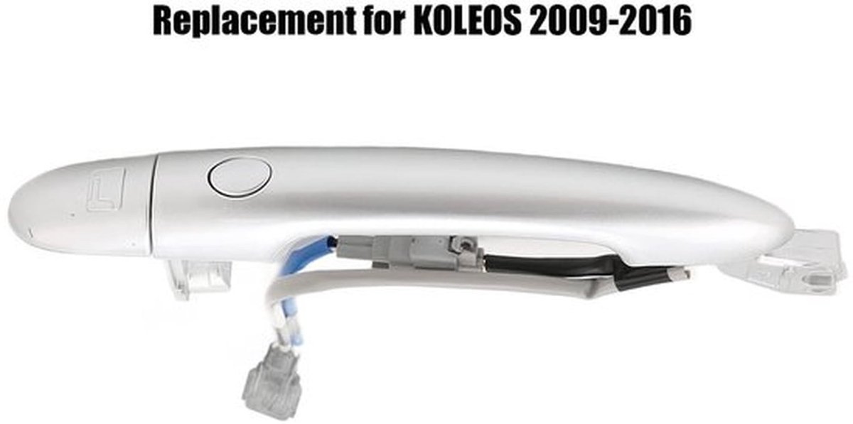 Deurgreep Vervanging KOLEOS 2009-2016 - Auto-interieurdeurgreep - Slijtvast ABS - Originele Standaard - Inclusief Slot - Kwaliteitscontrole - Autodeurgreep
