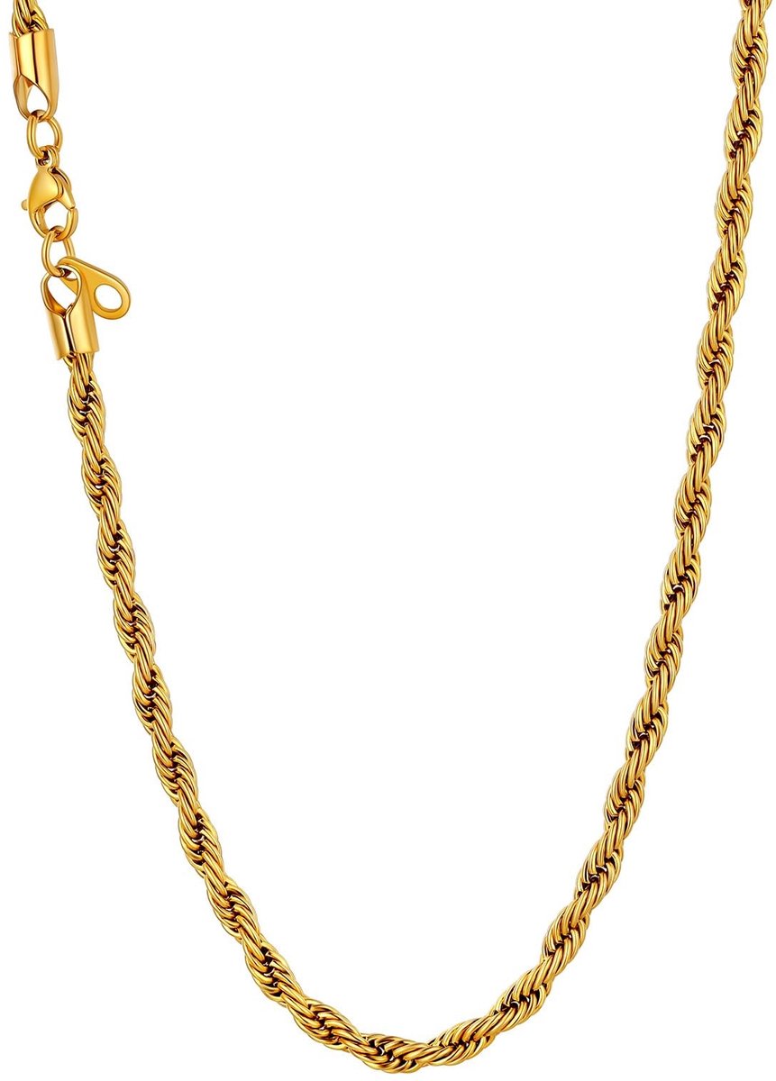 Solidchoice - Klassieke Ketting voor Mannen en Vrouwen, 46-76 cm