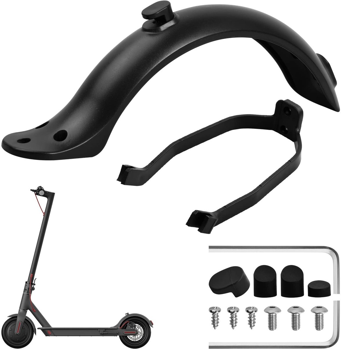 Solidchoice - Achterspatbordhouder voor Scooter