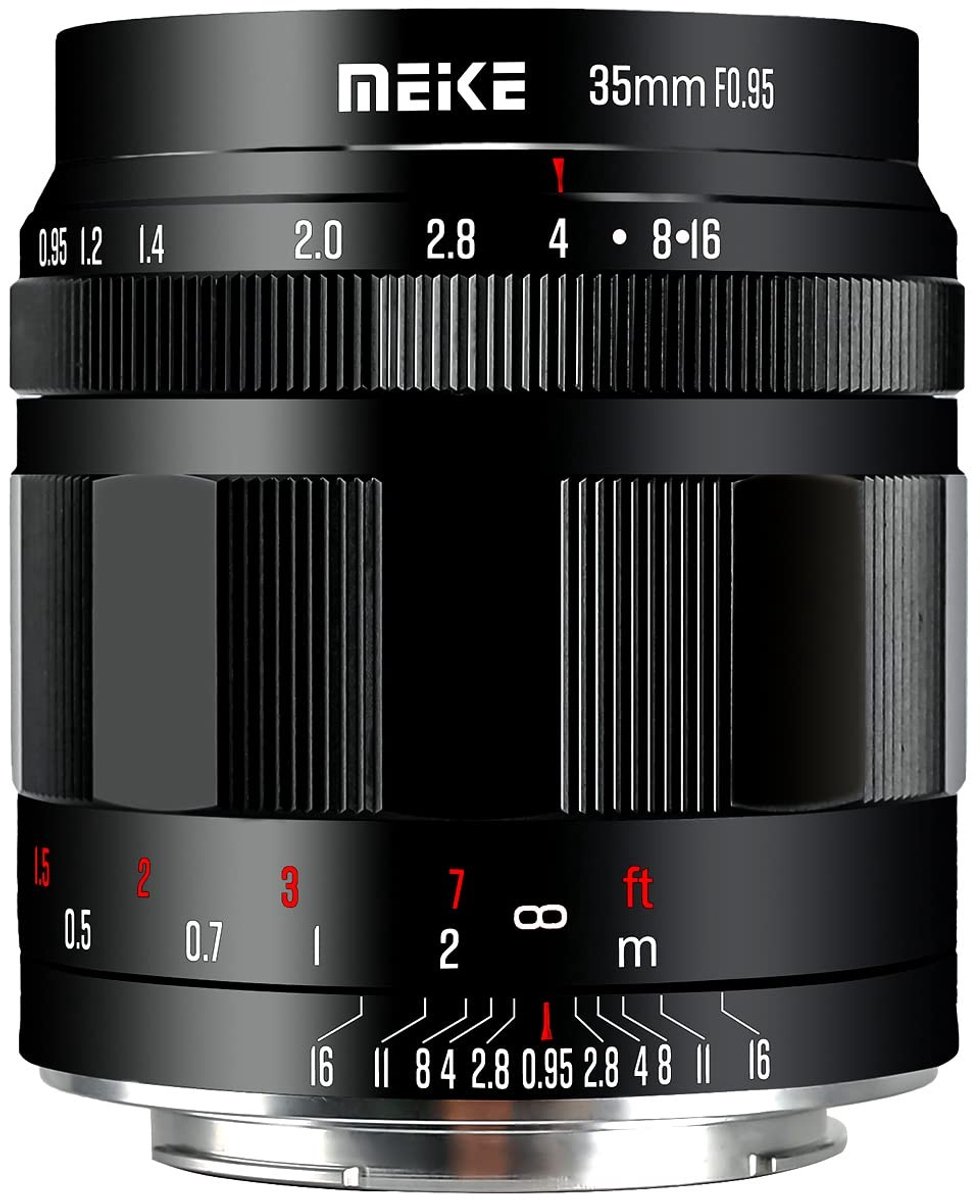 Solidchoice - 35mm f0.95 Large Aperture Lens voor Panasonic M43 MFT Camera's