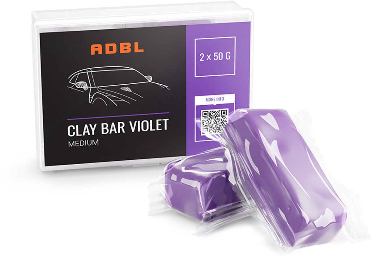 ADBL CLAY BAR VIOLET 50G 2SZT. - ADBADB000600