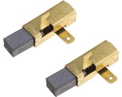 Koolborstel - Vervangend - 6.3x10x17.5mm - Festool TS55 TS75 - Koolborstel Set - Geschikt voor Festool TS55 TS75 - Zwart 491704 492014 1 Paar