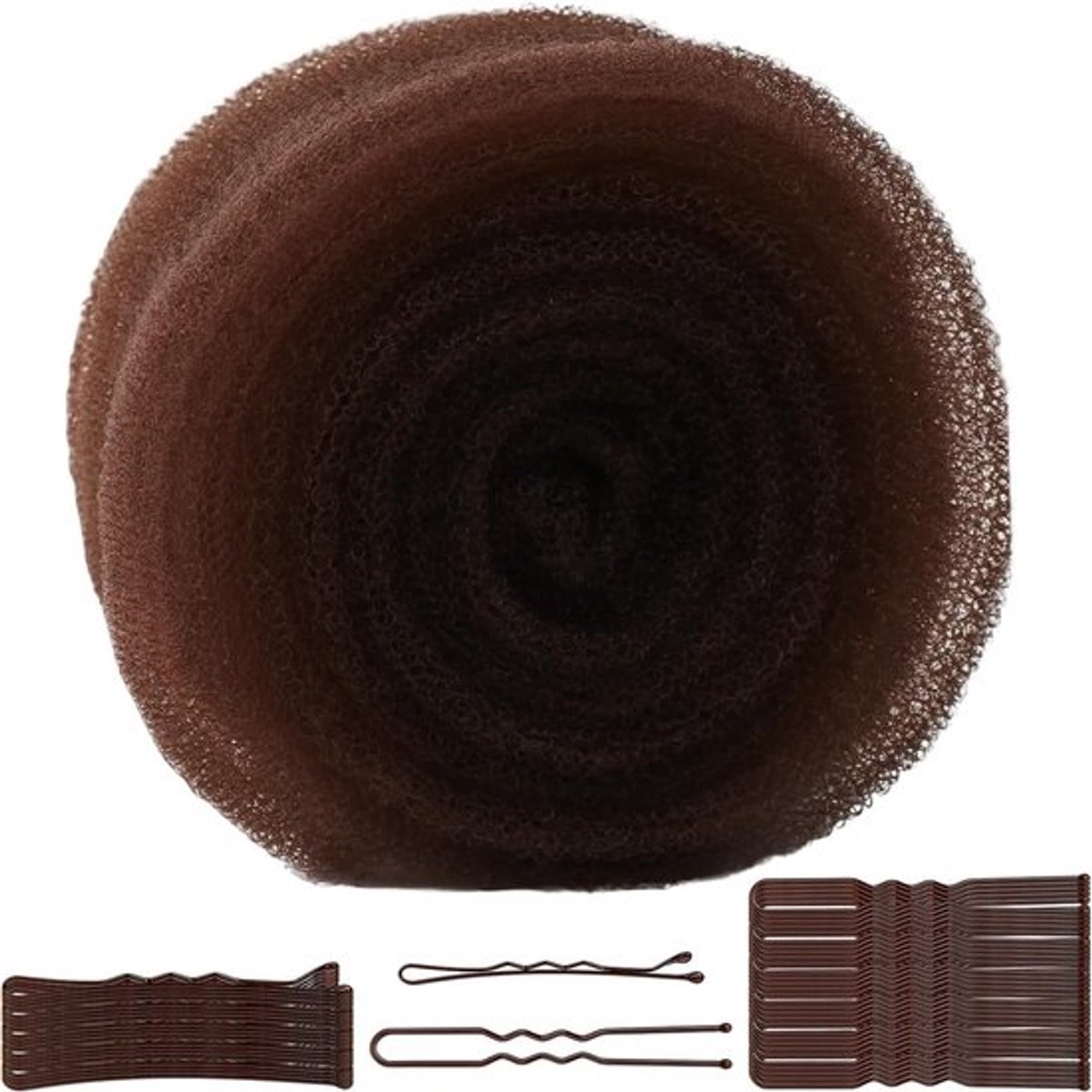 Kussen voor kapsels en volume, 178 cm haarschuim met haarpinnen, ideaal voor dameskapsels en styling