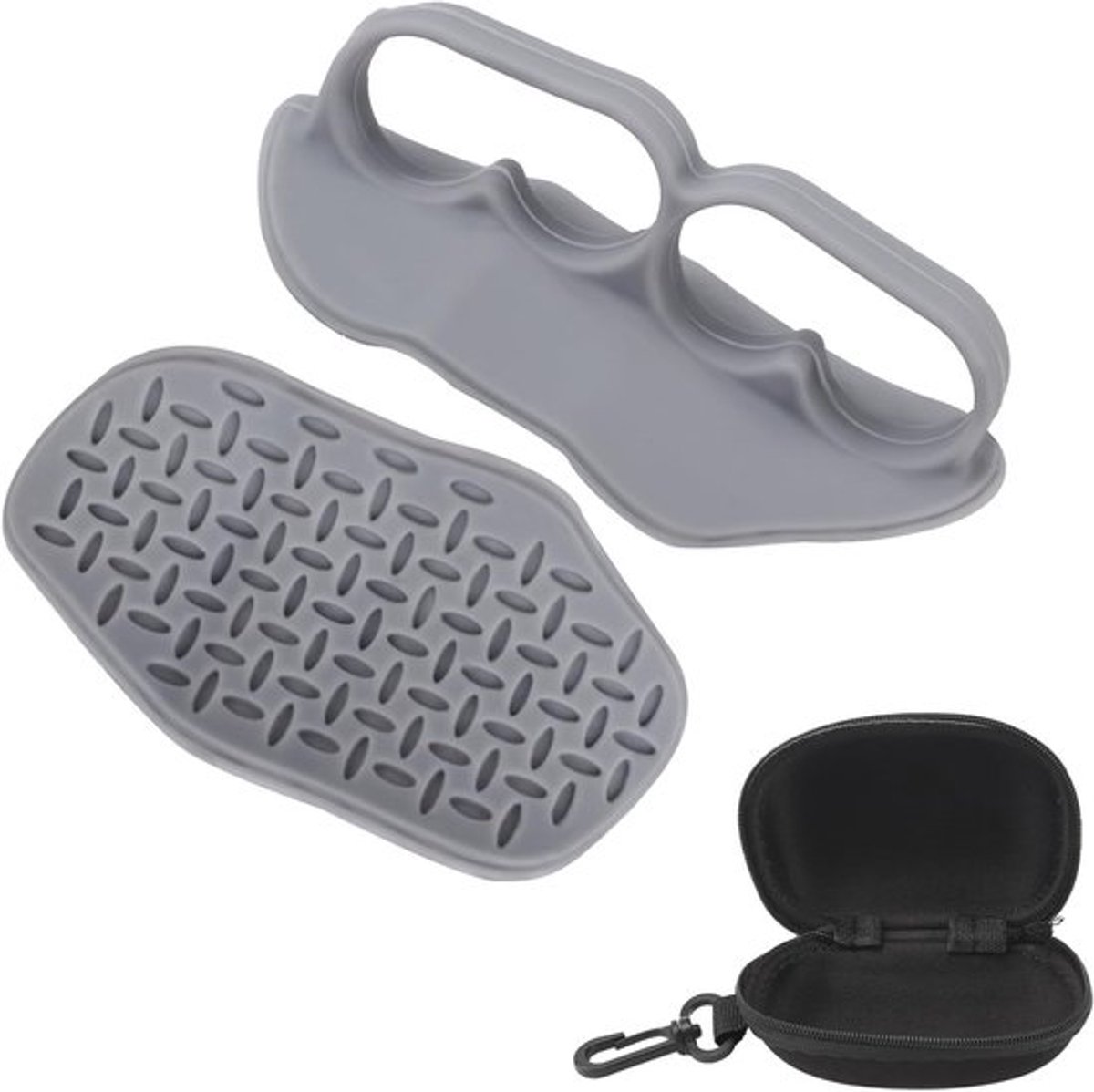 2 Stuks Silicone Fitness Grips voor Gewichtheffen, Antislip Handbeschermers voor Pull-Ups en Yoga Training voor Mannen en Vrouwen