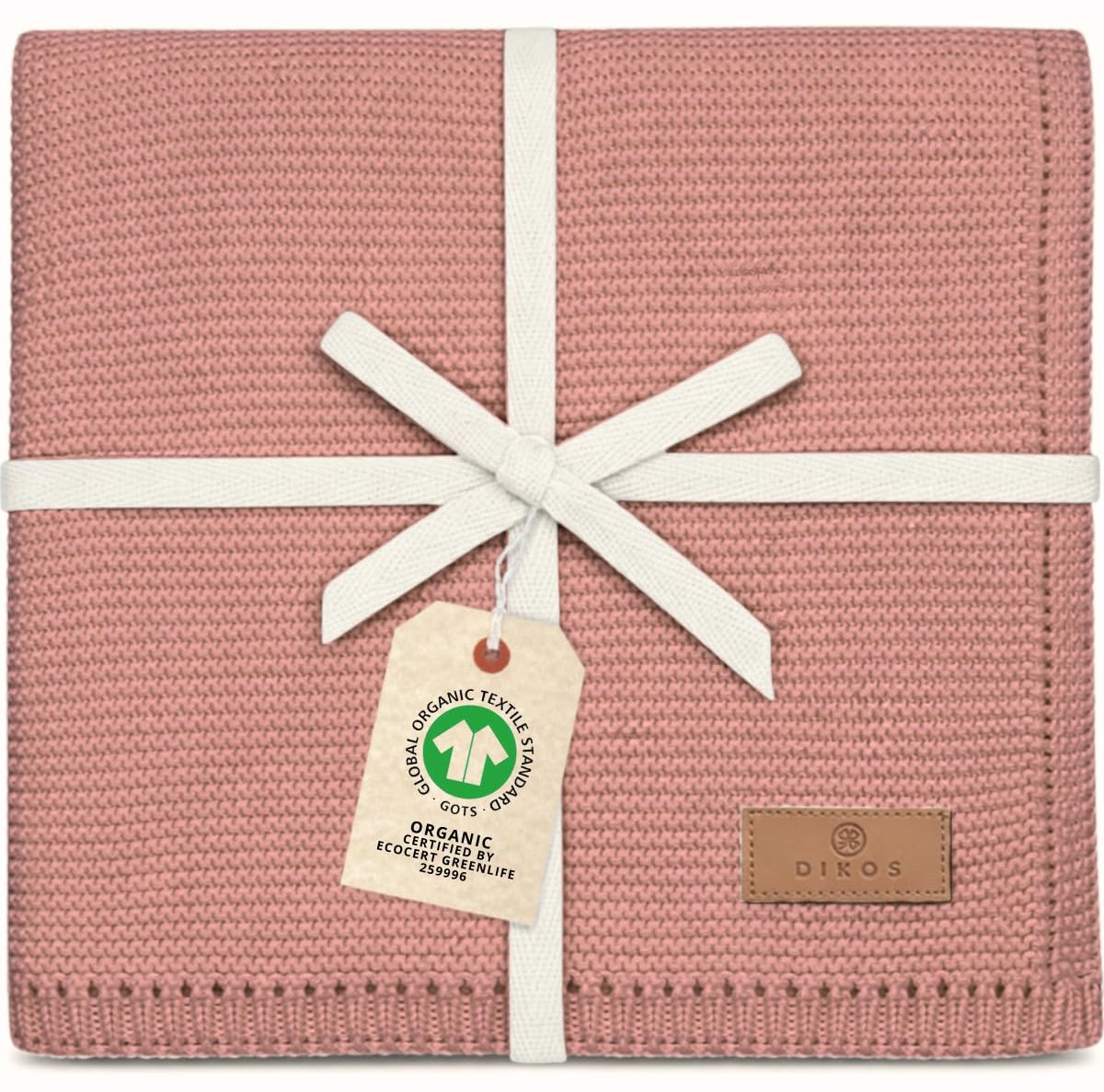 Babydeken Bessen - 100% GOTS biologisch katoen - zacht en ademend - ideale knuffeldeken voor baby's - SnelShoppen