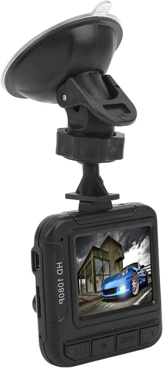 Auto Camera - Rijrecorder - Veilig Rijden - Bewegingsdetectie - 16 Inch Display - Zwart