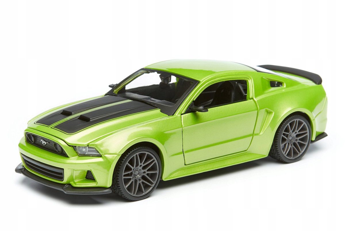 Maisto Ford Mustang Street Racer 1:24 Groen Metaal Modelauto