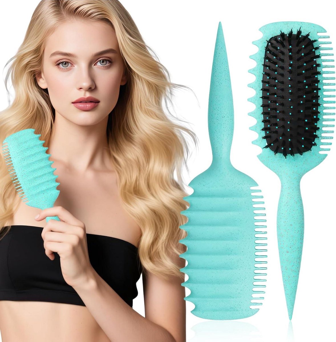 Krultang - Haarstyler - Mooi haar - Snel opwarmend - 130 g - Zwart