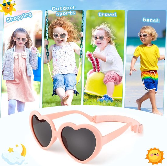Baby Zonnebril - Peuter Bril - Bescherming Ogen - UV400 Gepolariseerd - 0-3 Jaar - Uniseks — afbeelding 3