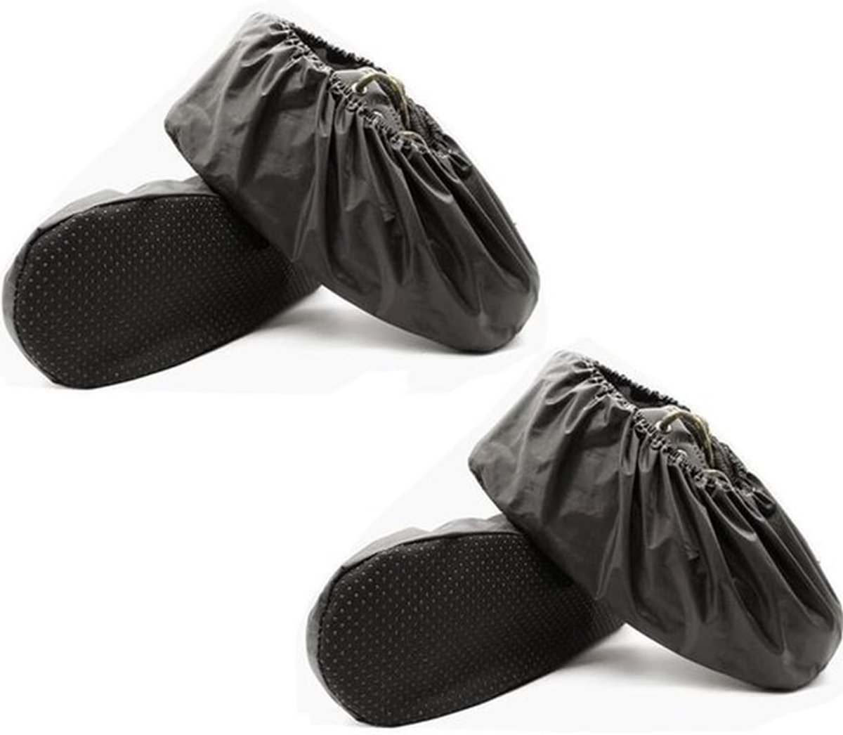 - Waterdichte Laarsafdekkingen - Wasbare Overschoenen - Antislip - Zwart - Vloerbescherming - Huishoudelijke Reiniging - Geschikt voor Dive...