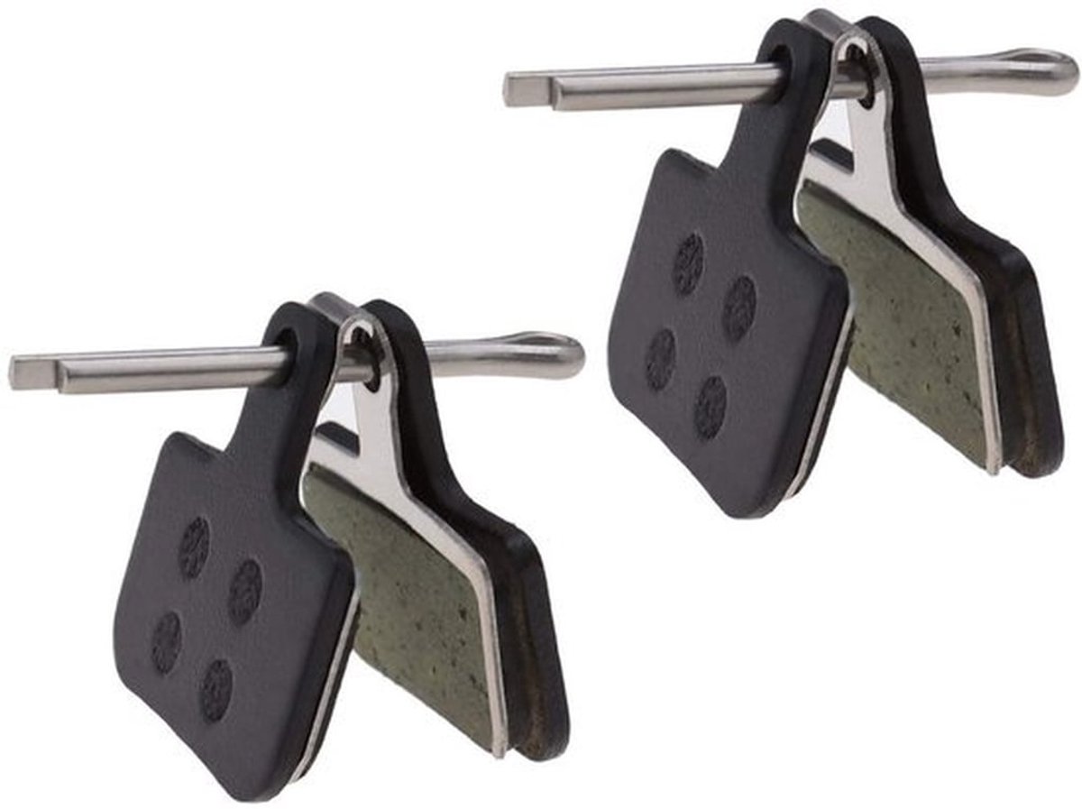 - Fiets Schijfremblokken - Semi Metallic - 2 Paar - Zwart - Hars Remblokken - Compatibel Met Avid DB1 DB3 DB5 Force