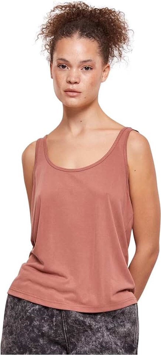 Classics Ladies Modal Loose Top Top zwart Basics, Street wear
