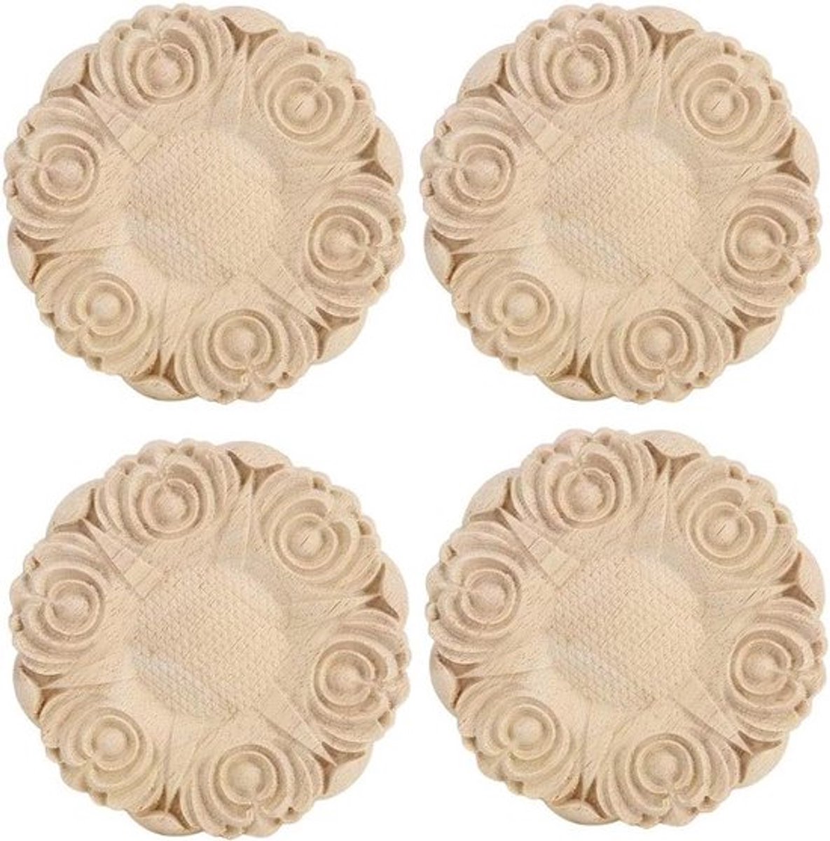 Hout Gesneden Onlay Applique - Europese Stijl Decoratie Accessoires voor Meubels - Woondecoratie Items voor Deur en Wandkasten