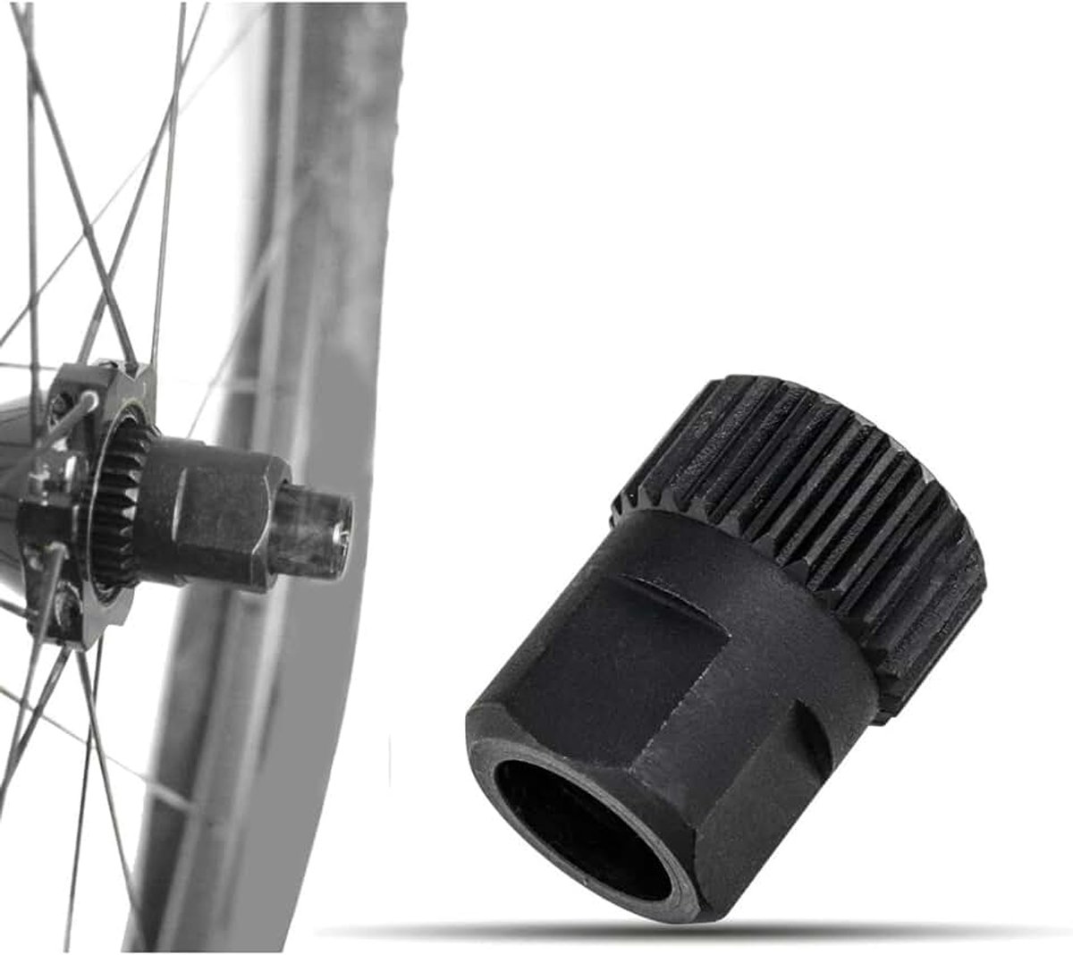 Achternaaf Ringmoer Gereedschap Ijzer 24 Tanden Fietsnaaf Verwijderingsgereedschap voor Ratel