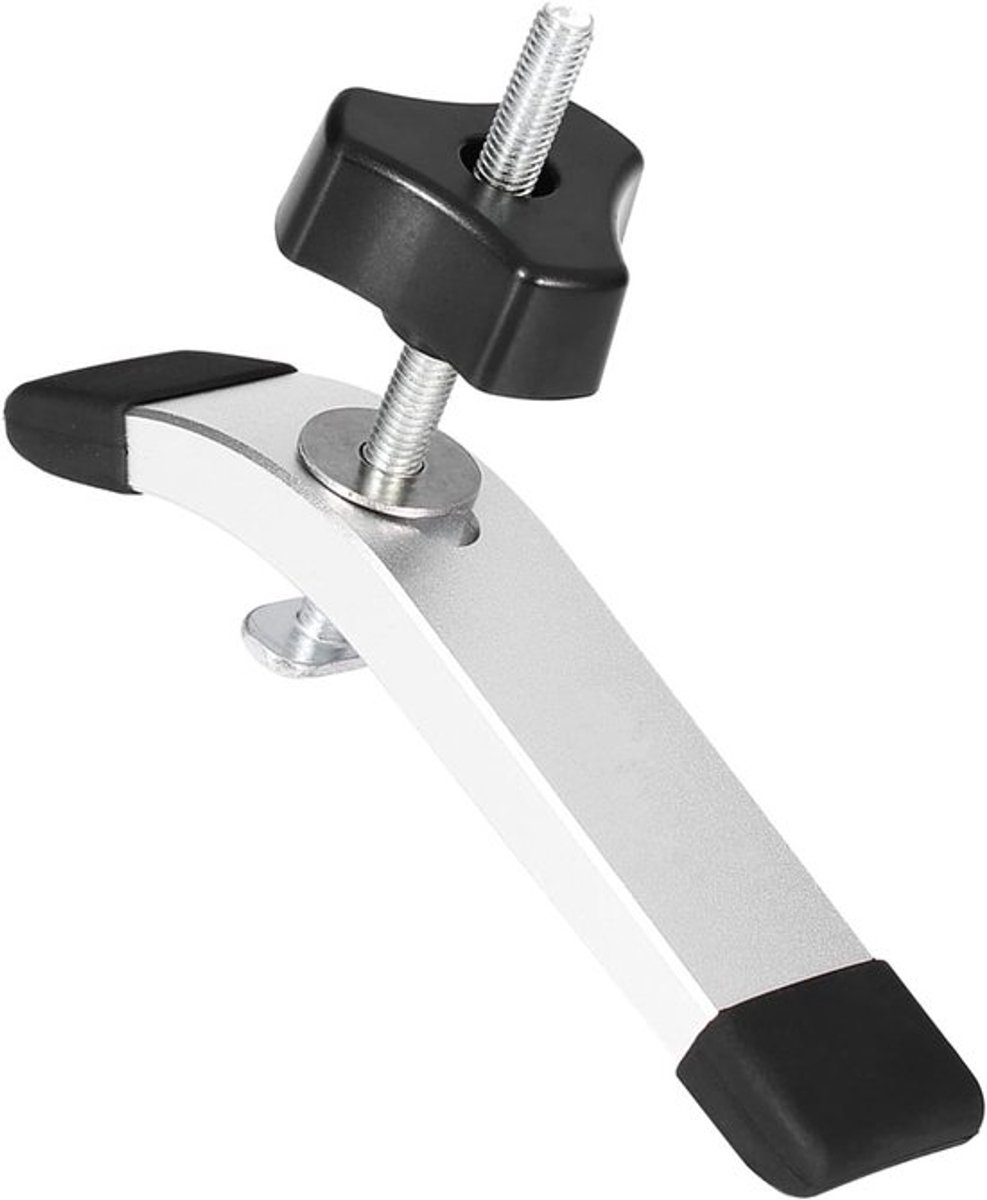 T-Rail Klemhouder met Voorgeboorde Bevestigingsgaten voor T-Groef Houtbewerkingsgereedschap en Tafelzaag Accessoires (1 x Set van Klemmen)