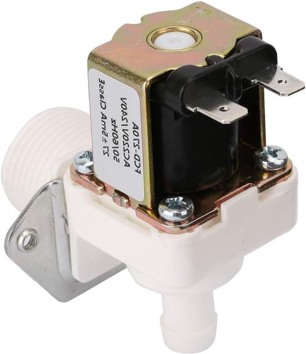 G3/4" Draad Water Elektrische Solenoïde Ventiel Plastic Normaal Gesloten N/C Waterinlaatstroomschakelaar voor IJsproducenten en Koelsystemen