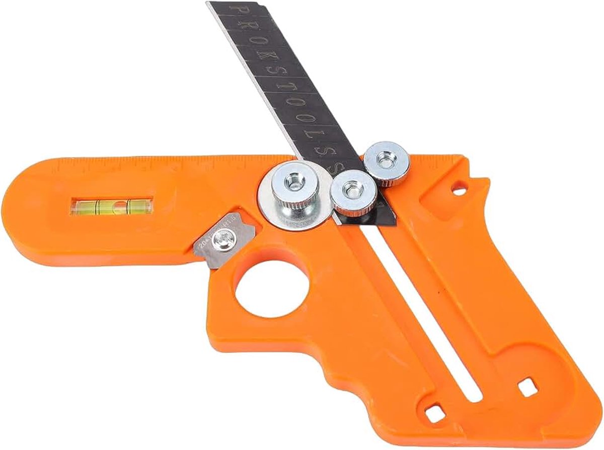 【titel】Houtbewerkingsrandentrimmer, Handfineersnijder met Niveaubel, 8 Mm R1,5 Mm voor Verschillende Materialen