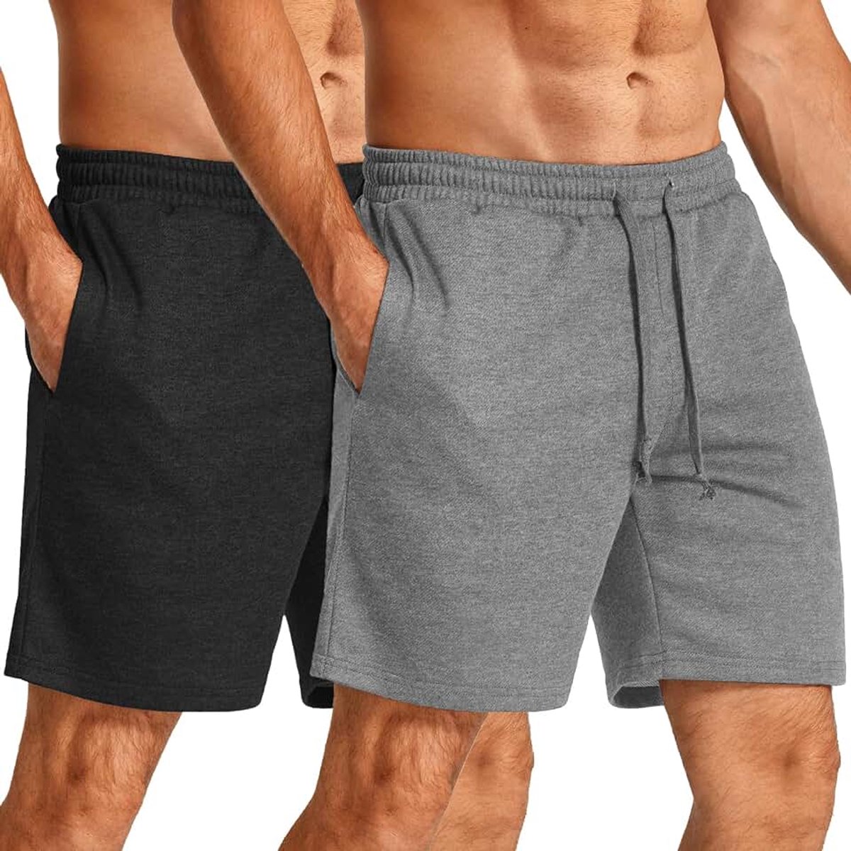 Shorts, casual, katoen, korte broek, chino, zomer, vrijetijdsbroek, elastische taille met zakken