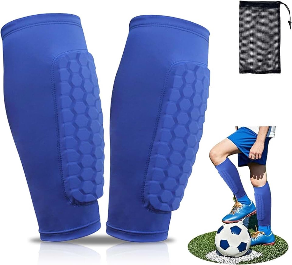 Scheenbeschermers voor kinderen, ademend en antislip, scheenbeschermers voor kinderen, jongeren en volwassenen, ergonomische scheenbeschermers, volledige bescherming