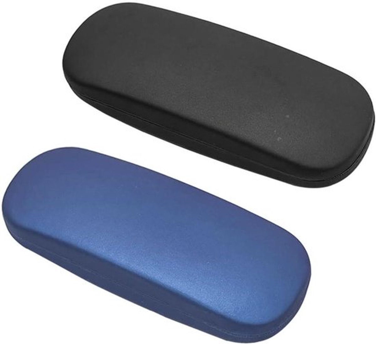 Brillenkoker Set van 2 - Hardshell Brillenkoker Met Microvezeldoek voor Leesbril en Bril - Opbergdoos Brillen - Beschermende Brillenhouder