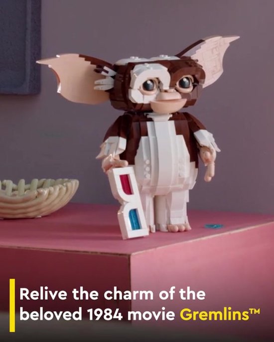 LEGO Ideas Gremlins: Gizmo, Verstelbare Figuur Set - 21361