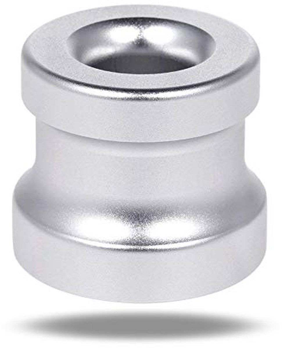 Scheermeshouder - Scheerstandaard - Hygiënisch Opbergen - Ruimtebesparend Mini Formaat - 35 x 3 cm - Zilver