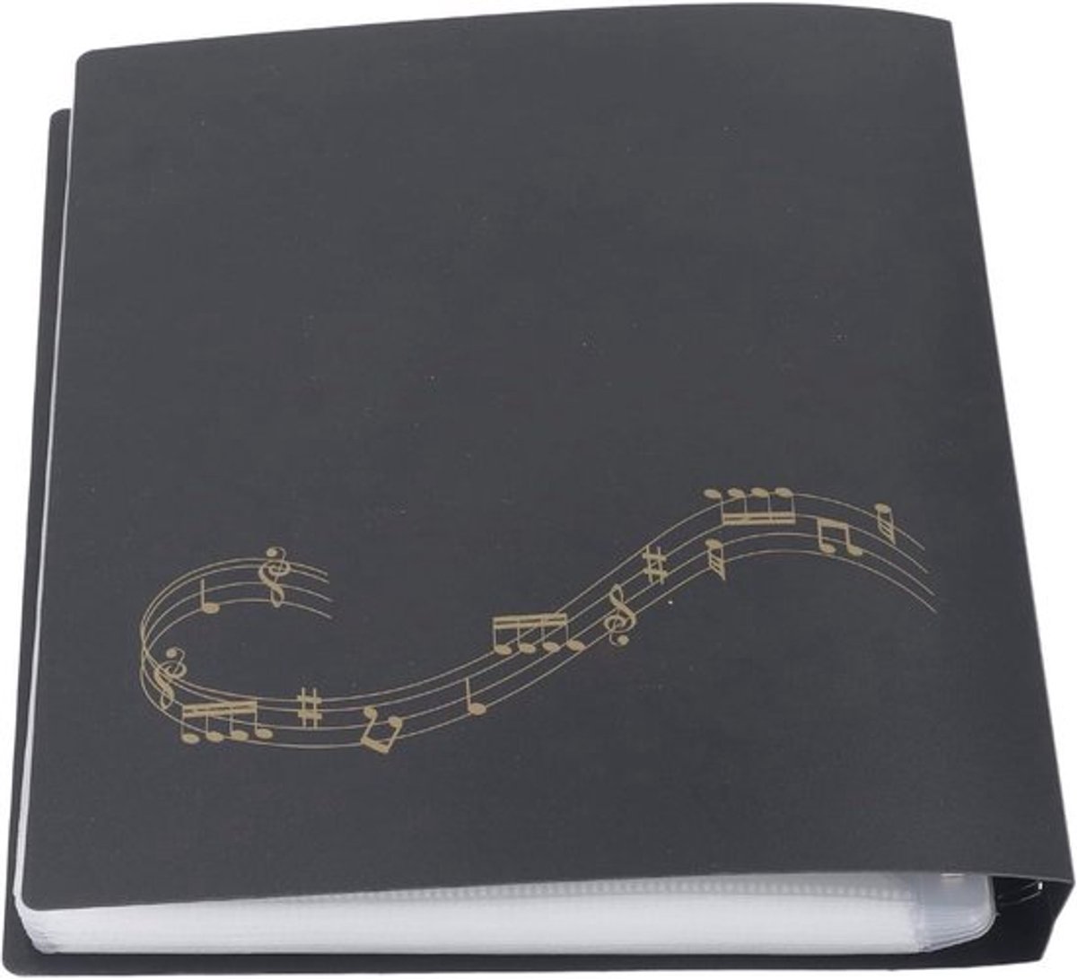 Muziekmap - Bands - 60 pagina's - Platliggende - Orkesten - Schoolkoren - Bladmuziekbinder 60 Pagina's Platliggende Muziekhouder Niet-reflecterende Muziekmap voor Bands, Orkesten, Schoolkoren met 40 Zakken.