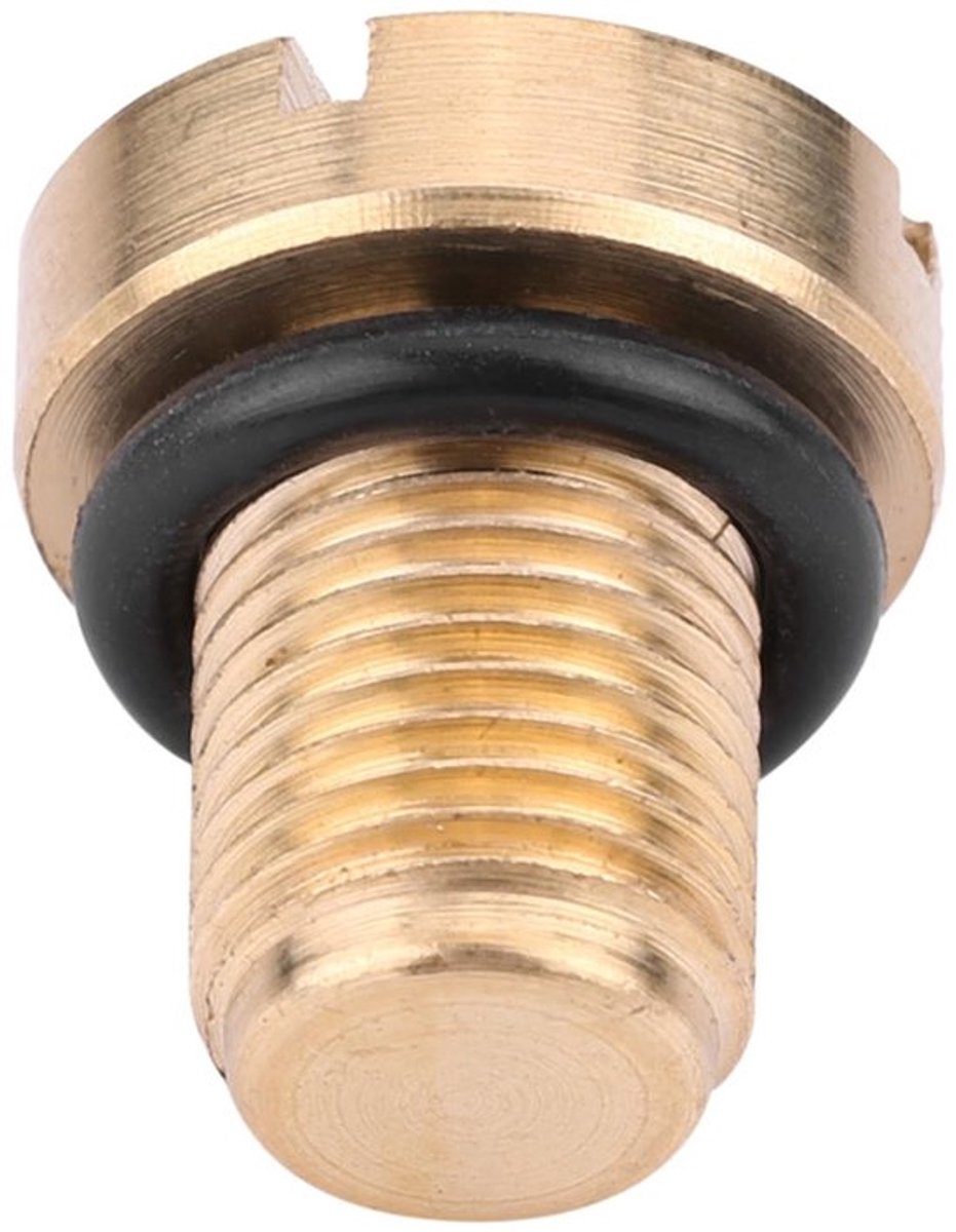 Radiator Expansietank CNC-gefreesd - Aftapschroef - Rubberen O-ring - Adapter - Compatibel met E30/E36/E46 - Stevig en duurzaam - Afvoerschroef