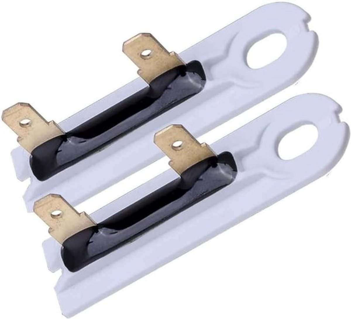 Thermische zekering voor wasdroger - Reserveonderdeel - Compatibel - 2 stuks - Whirlpool Kenmore AP6008325 G4AP0500 3388651 694511 80005 WP3392519VP - 3392519