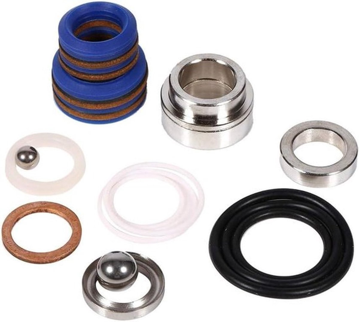 Airless Spray Pomp Accessoire - Reparatieset aftermarket - Geschikt voor [modelnummers] - Zwart - Onderhoud - Professioneel gebruik - Vervangende onderdelen - Compatibel met diverse modellen.