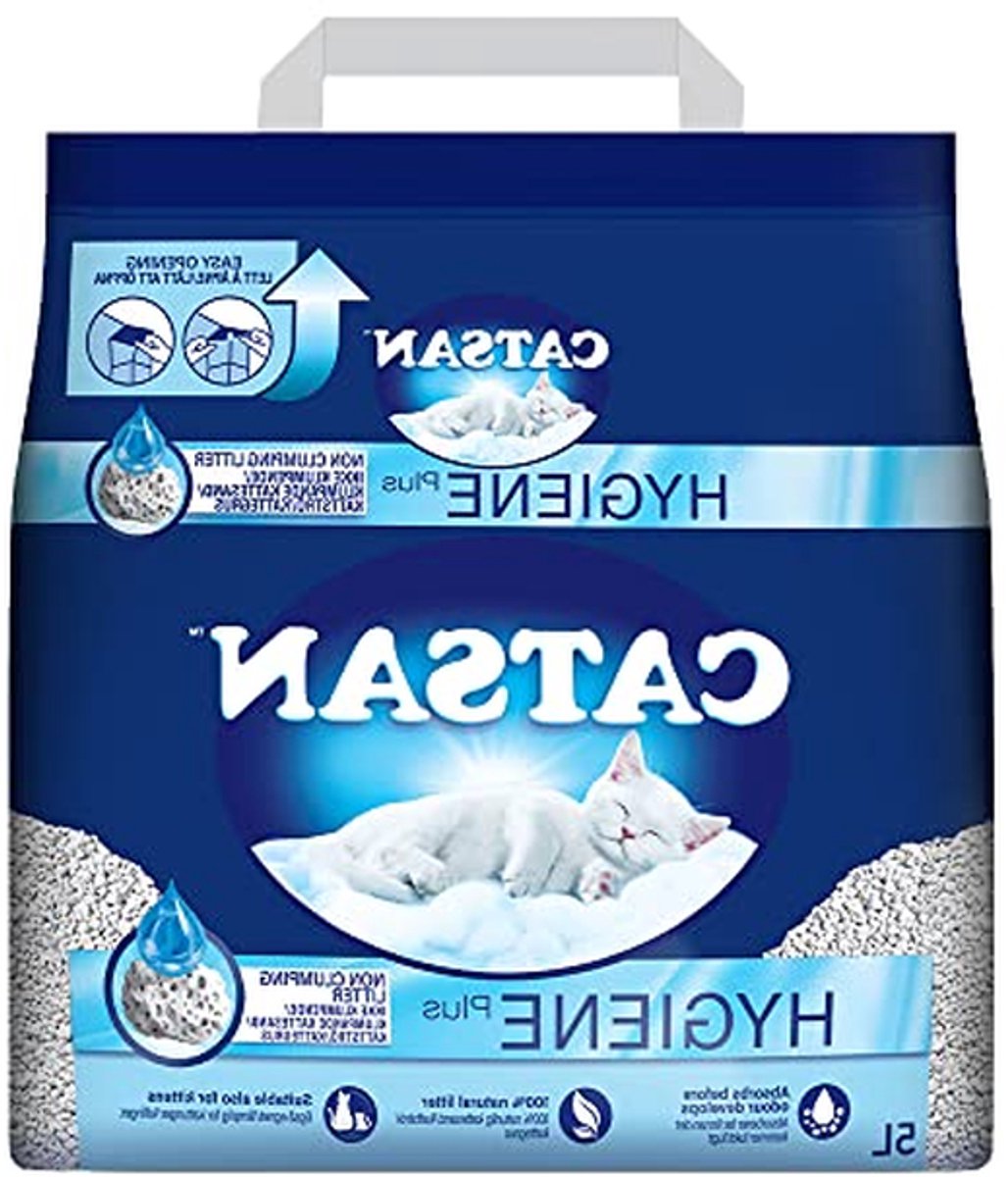 Kattenbakvulling - Hygiëne Korrels - Schone Kattenbak - Hoge Absorptie - 5 Liter - Natuurlijk