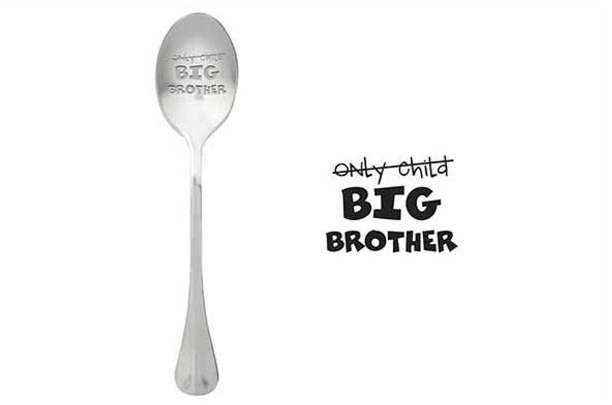 One Message Spoon Set6 (only Child) Big Brother
