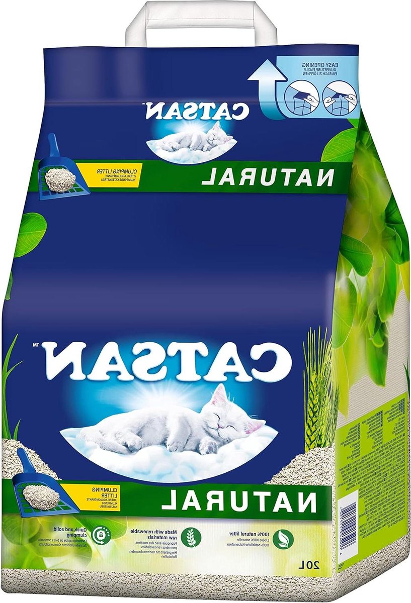 Kattenbakvulling - Hygiëne Korrels - Frisse Kattenbak - Plantaardige Vezels - 20 Liter - Natuurlijk