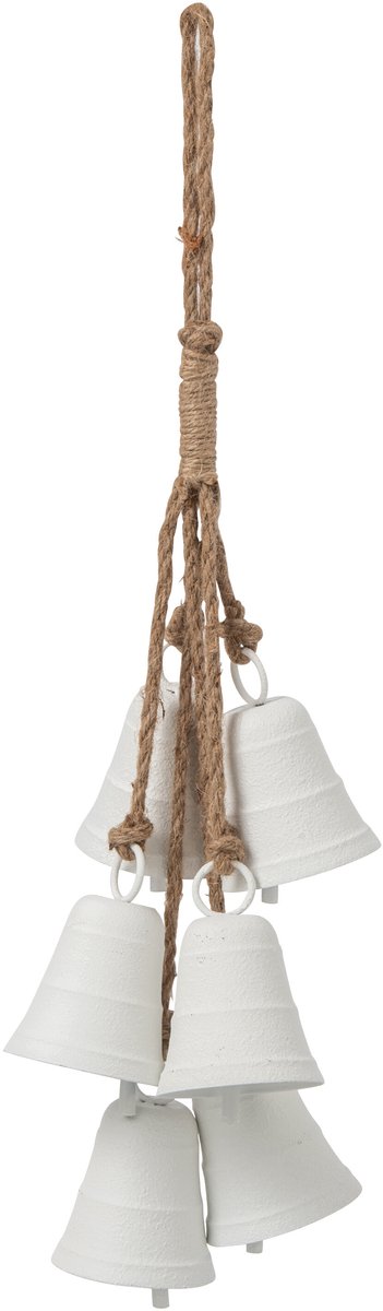 J-Line hanglamp klokvormig - ijzer - wit