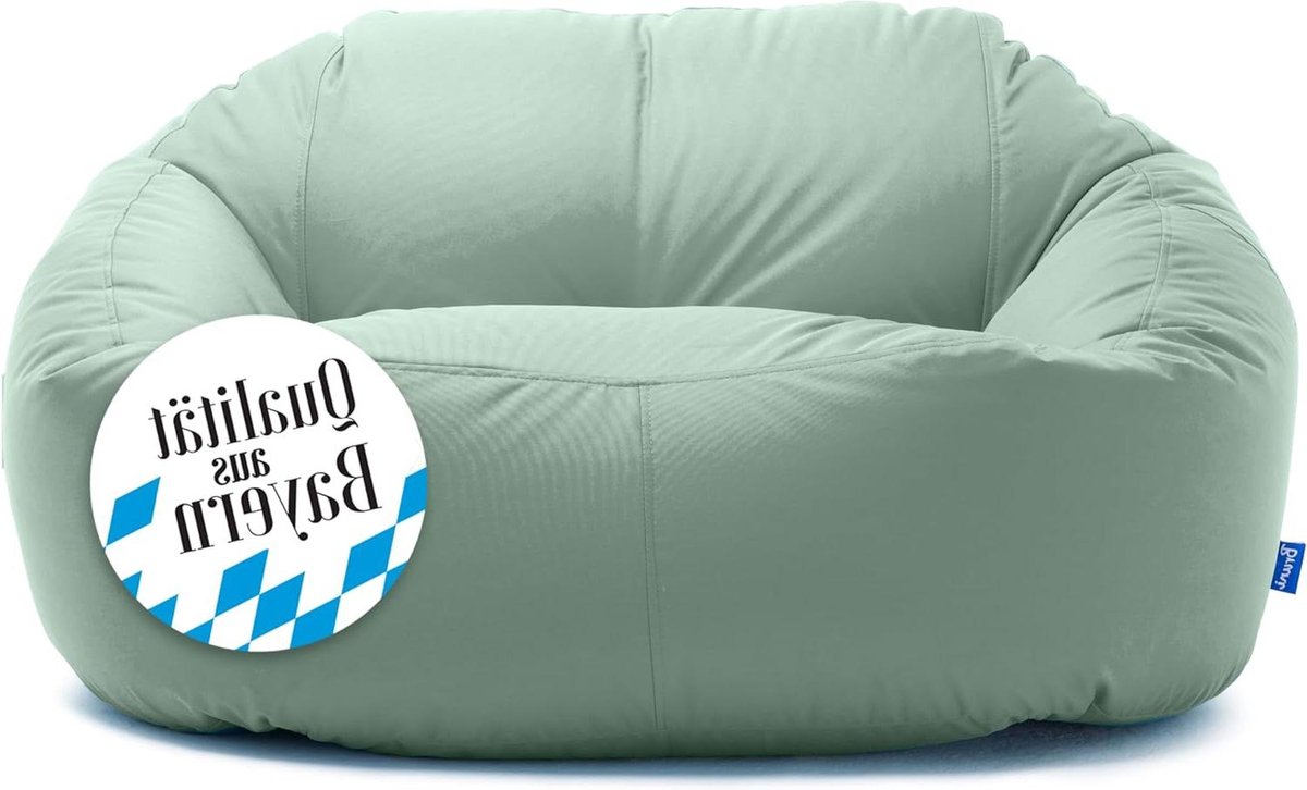 Lounge Bean Bag - Zitzak Sofa - Ontspannen Zitten - Binnen en Buiten - XXL formaat - Mint Groen