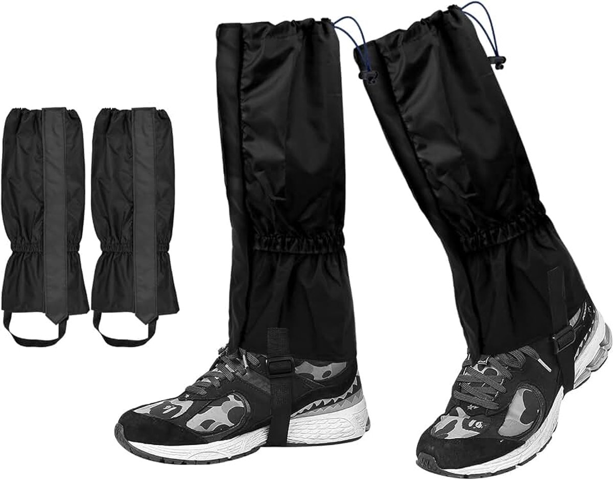 Beenkappen voor wandelen en jagen, fietsen, voor dames en heren, verstelbare leggings voor outdoorbroeken voor wandelen, klimmen, trekking, sneeuwwandelen