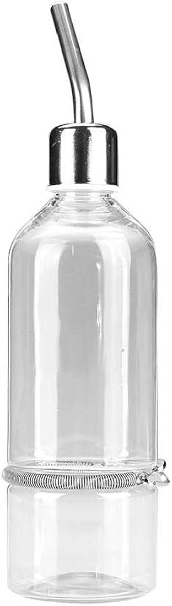 Pet Parrot Water Feeder, Pet Bird Water Zuigfles Dispenser Met Roestvrijstalen Bal Tepel Kooi Accessoire (L)