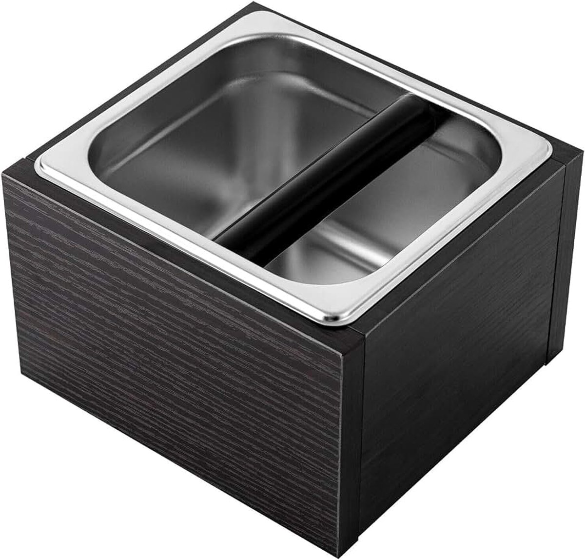 Afklopbak, koffiedikbak, afvalcontainer, espresso afslagbak, machines, knockbox, barista-accessoires, zeefdrager, koffiedik geschikt voor amateurs en professionele barista's