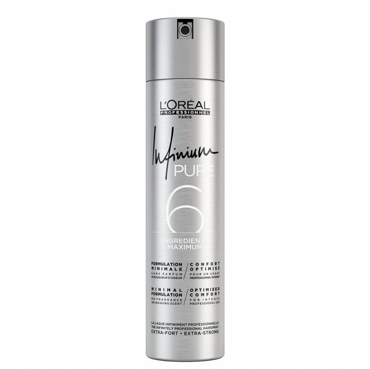 Bol.com L'Oréal Professionnel Infinium Extra Strong Haarlak - Extra Sterke fixatie - Voor gevoelige hoofdhuid en geurvrij - Comp... aanbieding