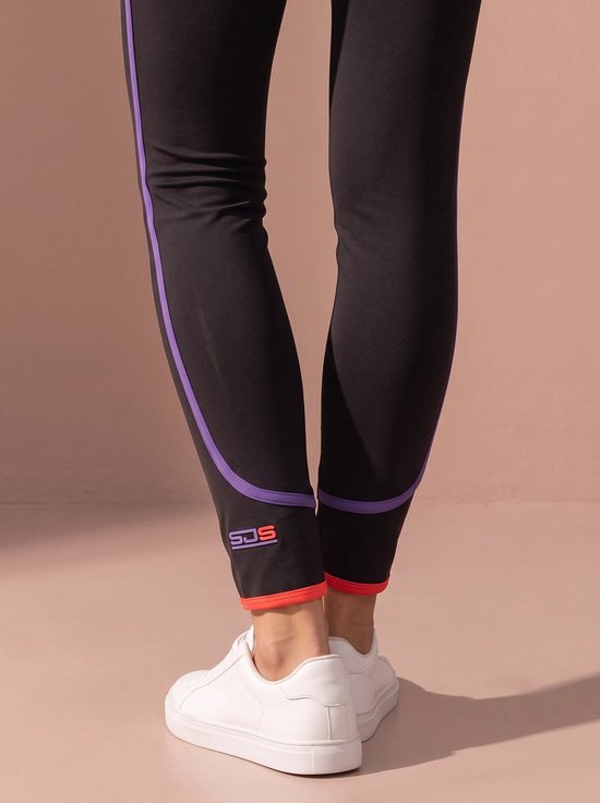Sjeng Sports KYLI Sportlegging Vrouwen - Tennis Legging Vrouwen - Dark Blue - Maat: XL - 68% polyamide, 32% elastaan, 4-way multistretch van Sjeng Sports — afbeelding 2