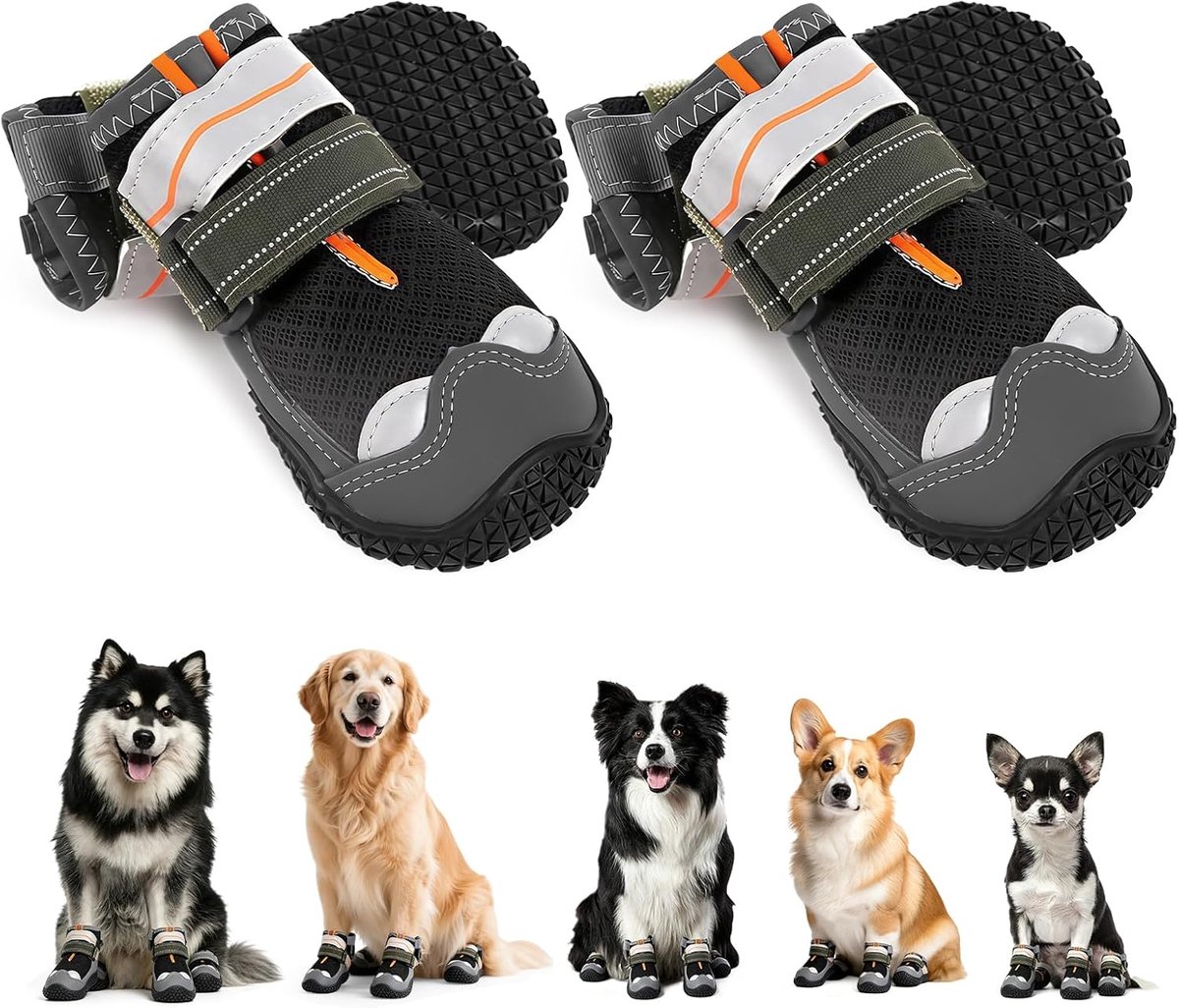 4 STKS Laarzen Paw Protector - Maat 4