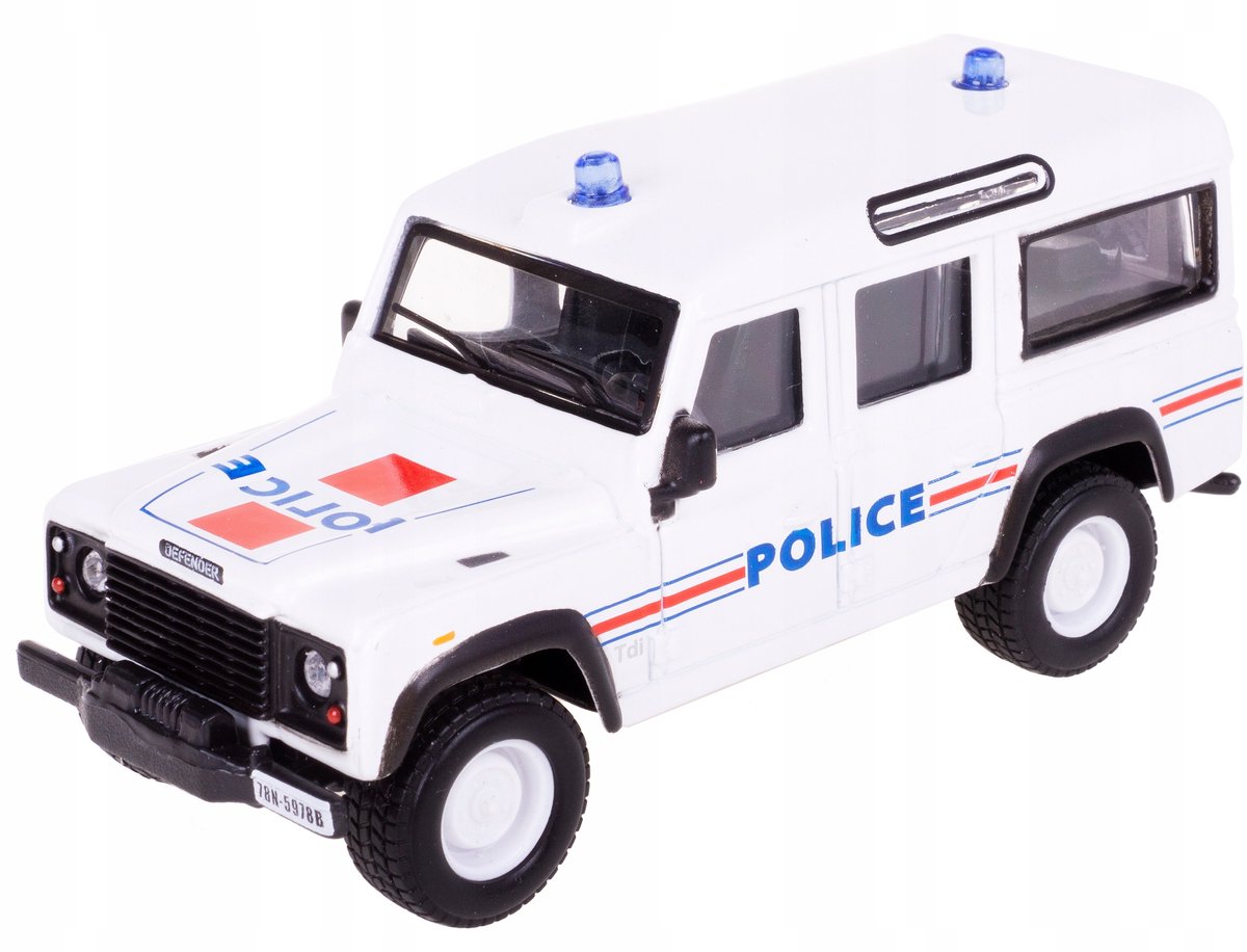 Bburago Land Rover Defender 110 Politie Model Auto 1:47