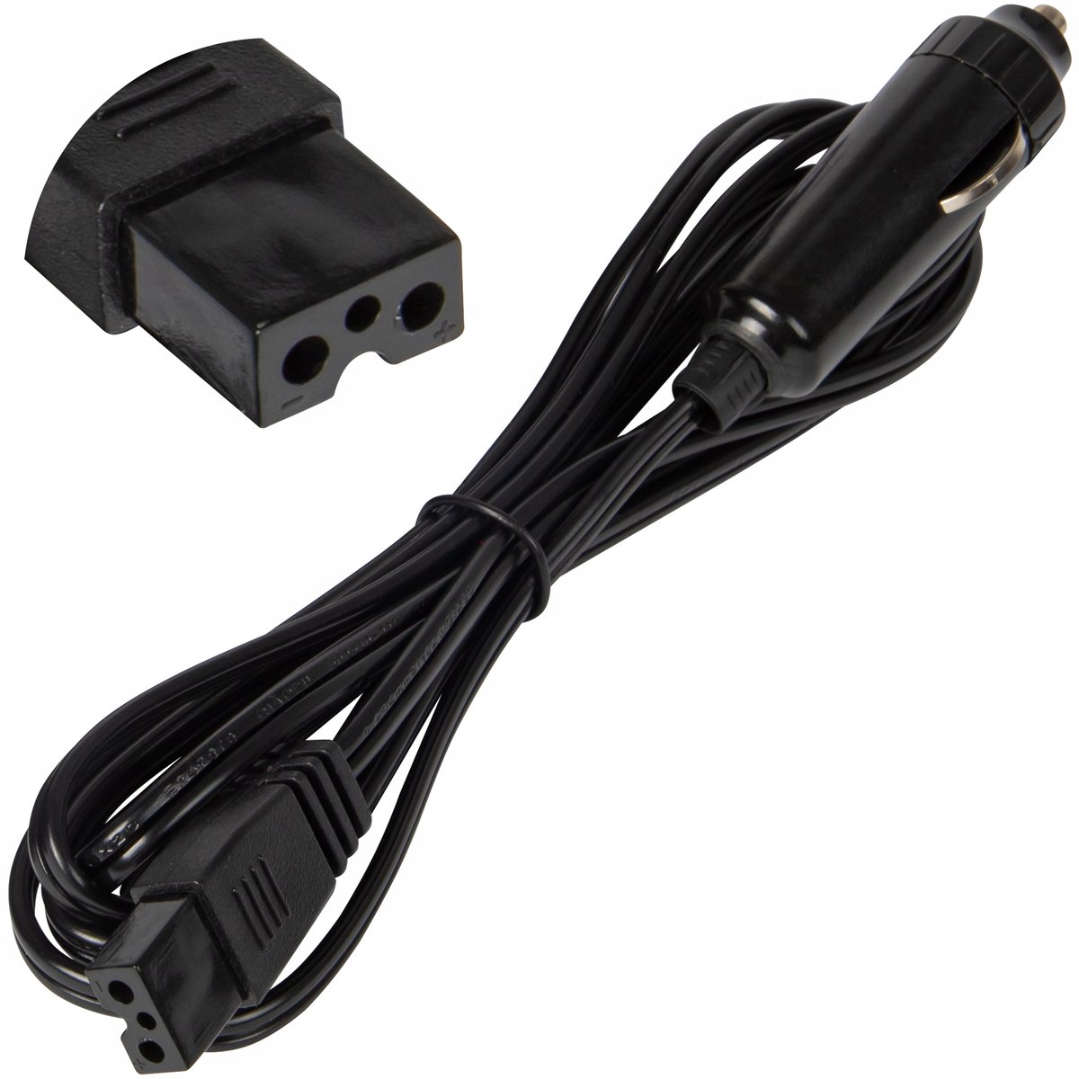 2M voedingskabel voor autokoelkast 12V/24V - Duurzaam en betrouwbaar